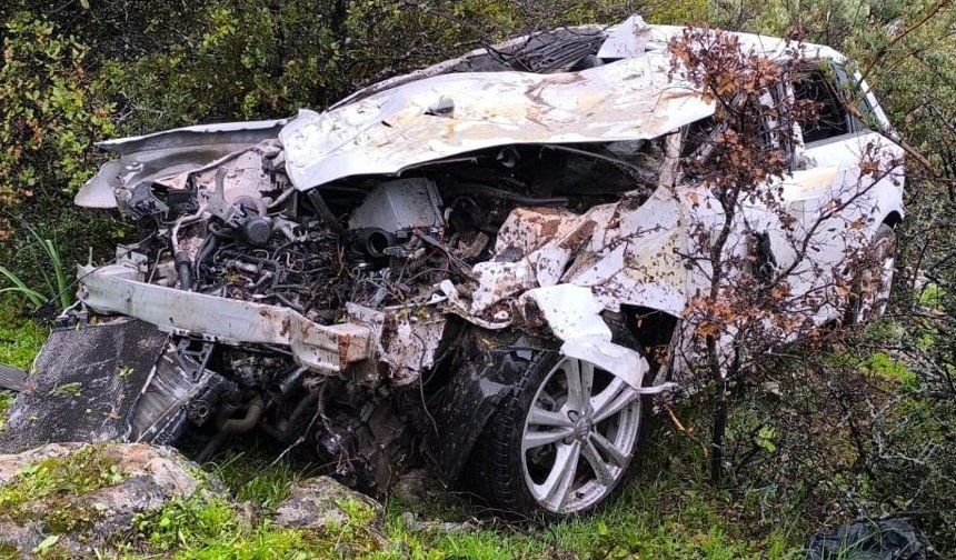 Takla atan otomobilin sürücüsü öldü