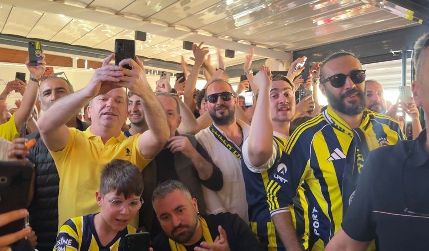 Aziz Yıldırım, Yalova'da Fenerbahçeli taraftarlarla buluştu