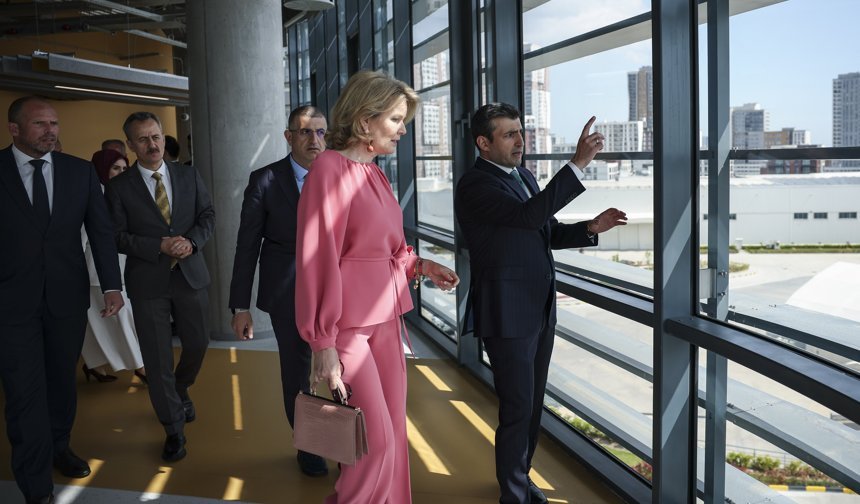 Belçika Kraliçesi Mathilde, Baykar'ı ziyaret etti