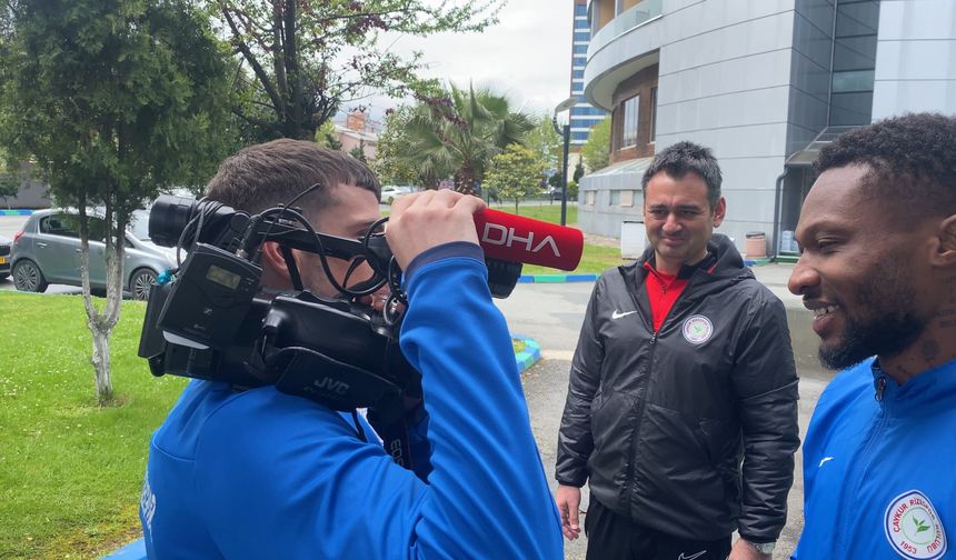 Çaykur Rizesporlu Sowe: Önümüzdeki maçları kazanmak istiyoruz