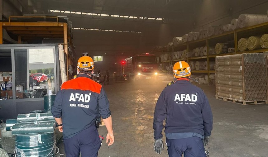 Fabrikadaki yangında yaralanan 8 işçiden 7'si taburcu oldu