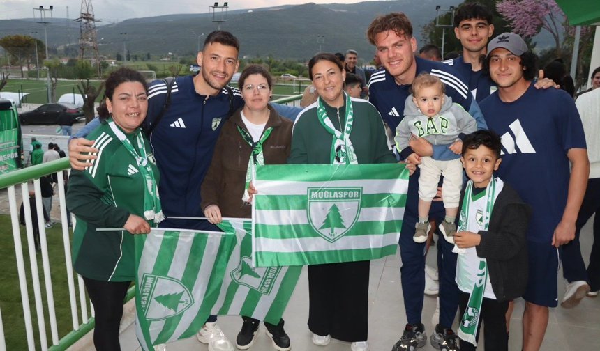 Muğlaspor'a coşkulu karşılama