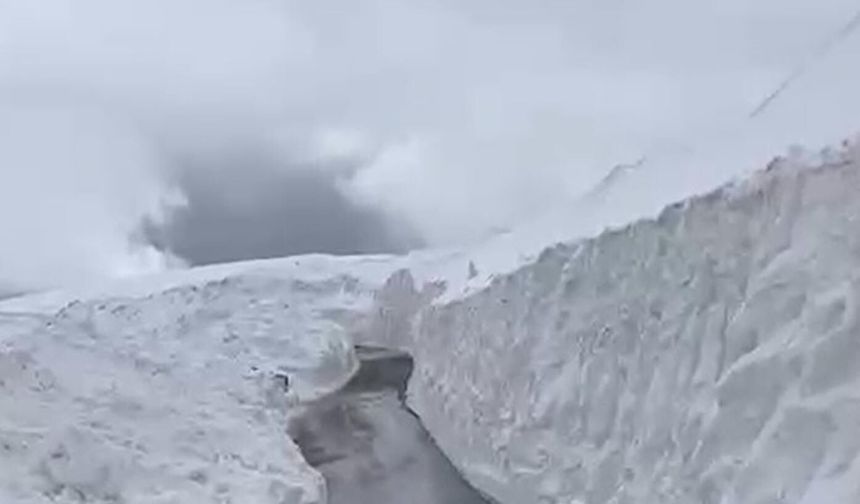 Muş'ta 13 metre karla mücadele