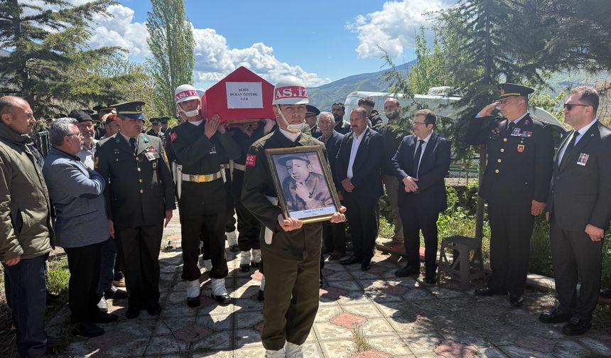 Şehit onbaşının cenazesi, 61 yıl sonra memleketi Tokat'ta getirilip defnedildi