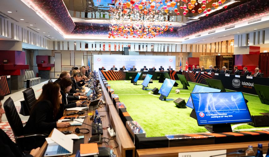 TFF Başkanı Hacıosmanoğlu, UEFA Yönetim Kurulu Toplantısı'na katıldı