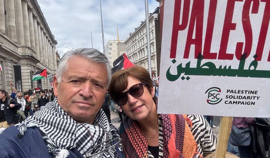 Londra’daki Nakba yürüyüşünde 31 gözaltı