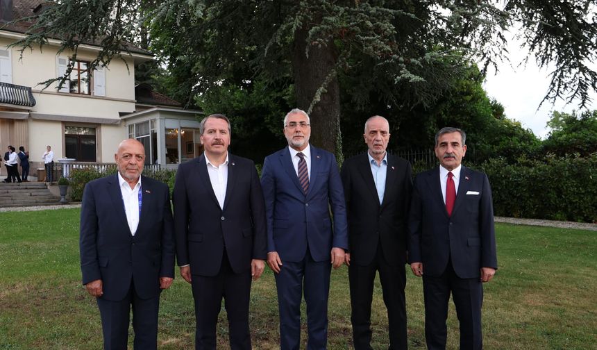 Bakan Işıkhan, Türkiye'nin BM Cenevre Ofisi Nezdindeki Daimi Temsilciliği'ni ziyaret etti