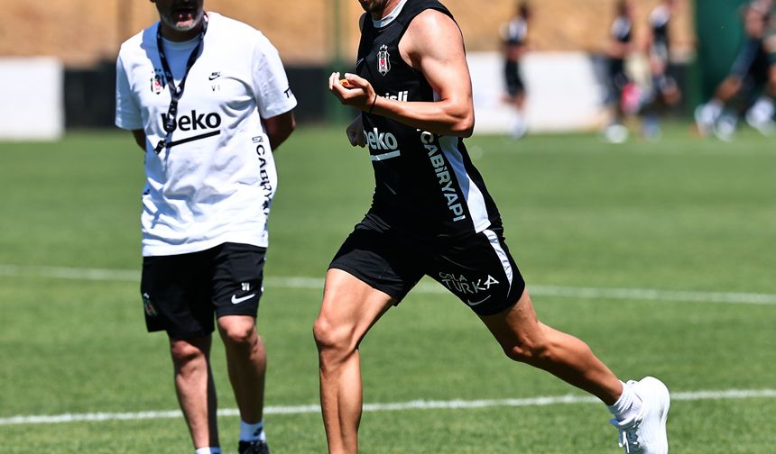 Beşiktaş günü çift antrenmanla tamamladı
