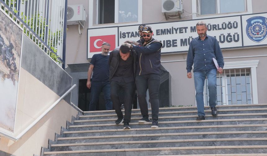 Büyükçekmece Adliyesi'ndeki hırsızlık; 2 şüpheli adliyeye sevk edildi / Şüphelilerin adliyeye getirilişi