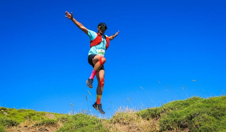 Gökçeada Ultra Trail'de madalyalar sahiplerini buldu