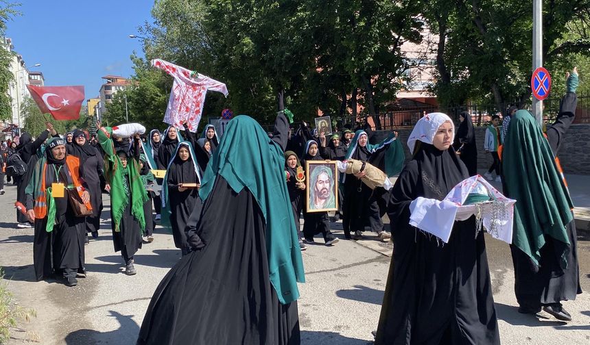 Kars'ta matem yürüyüşü