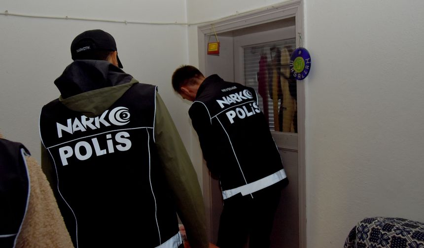 Nevşehir'de uyuşturucu operasyonu; 8 gözaltı