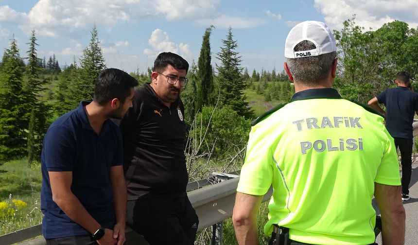 TIR'daki yangın ormana sıçradı (2)