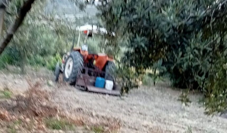 Traktörün altında kalarak öldü
