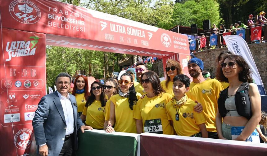 Ultra Sümela Maratonu koşuldu