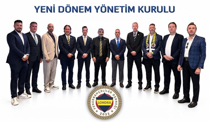 Londra Fenerbahçeliler Derneği’nde Yeni Yönetim