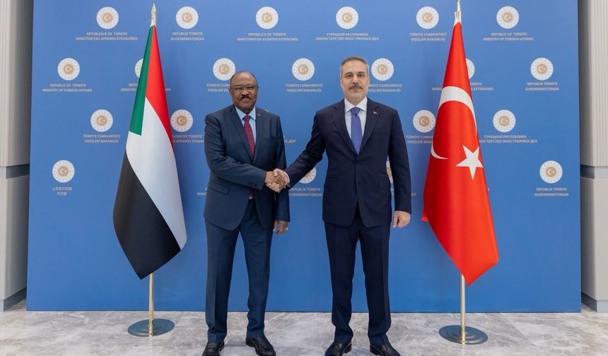 Bakan Fidan, Sudanlı mevkidaşı ile görüştü