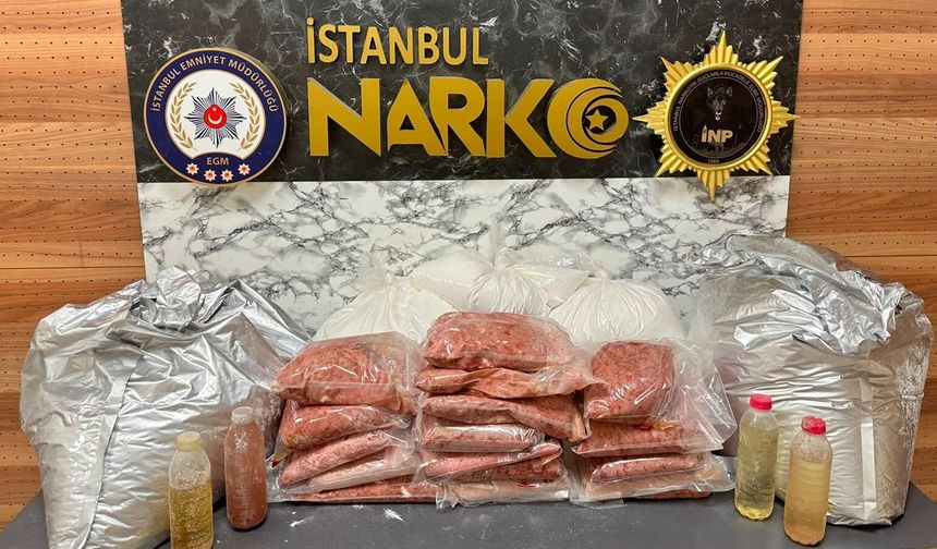Bayrampaşa'da uyuşturucu imalathanesine operasyon: 1 gözaltı