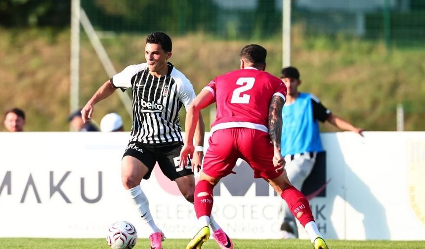 Beşiktaş, Widzew Lodz'a mağlup oldu