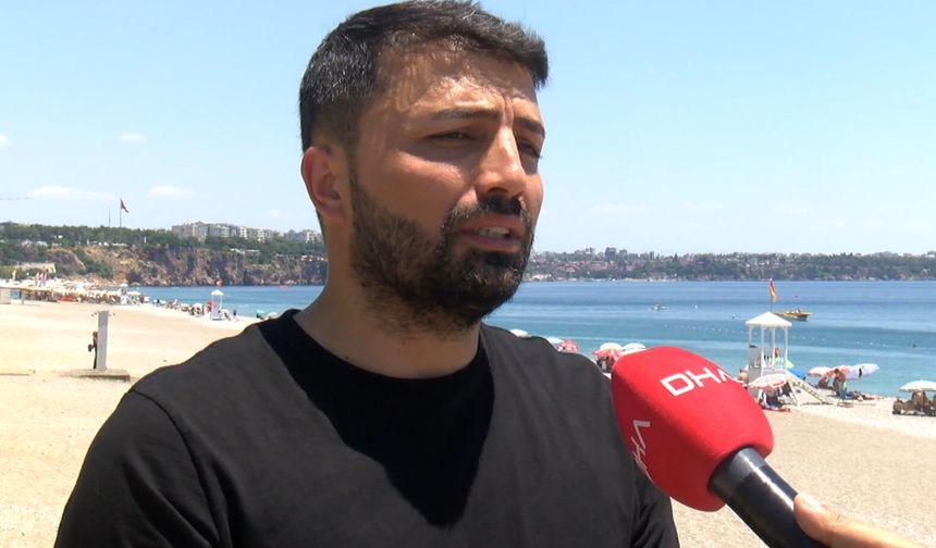 Deniz dibinde utandıran manzara; pet şişeye taş doldurup atıyorlar