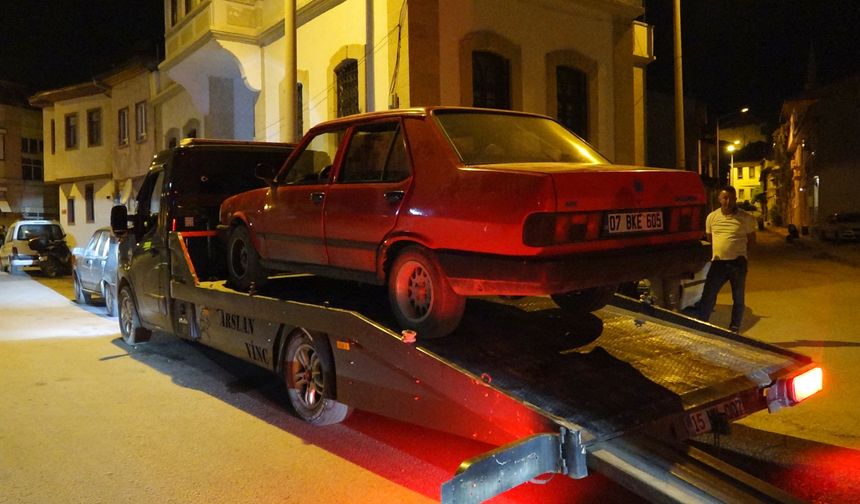 'Dur' ihtarına uymayıp kaçan ehliyetsiz sürücü yakalandı