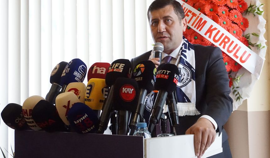 Erciyes 38 FK'da yeni başkan Latif Ersoy