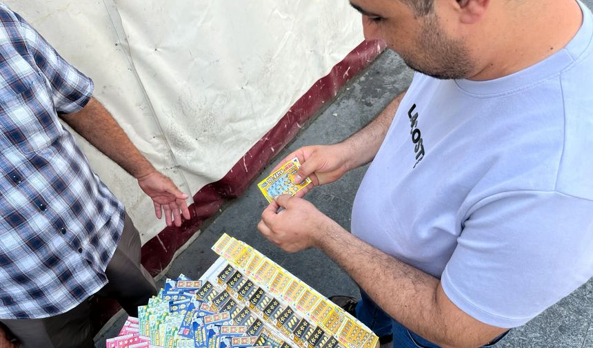 Gaziantep'teki gezici bayiden oynanan Altın Yumurta Kazı Kazan kartına 16 milyon TL'lik ikramiye çıktı