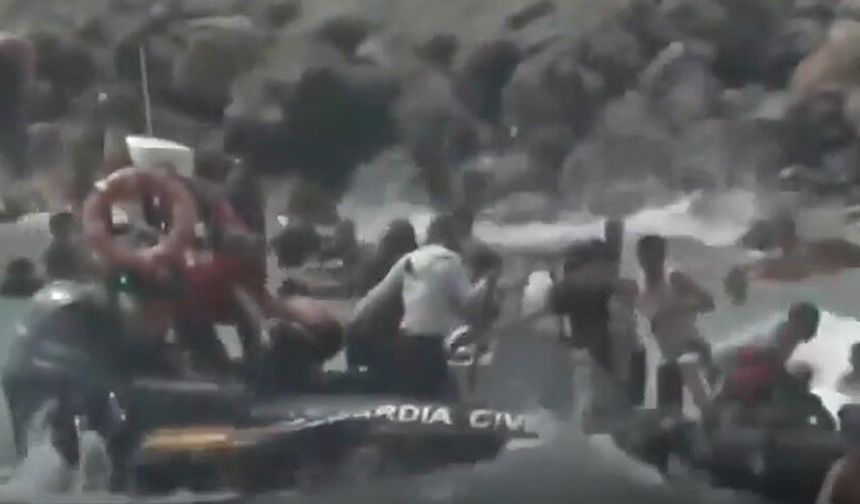 İspanya'nın Fas sınırındaki Ceuta bölgesinde 18 düzensiz göçmen hayatını kaybetti