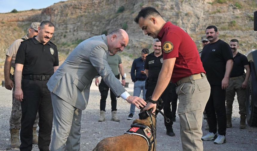 Jardi, 3'üncü kez Türkiye'nin en başarılı görev köpeği seçildi