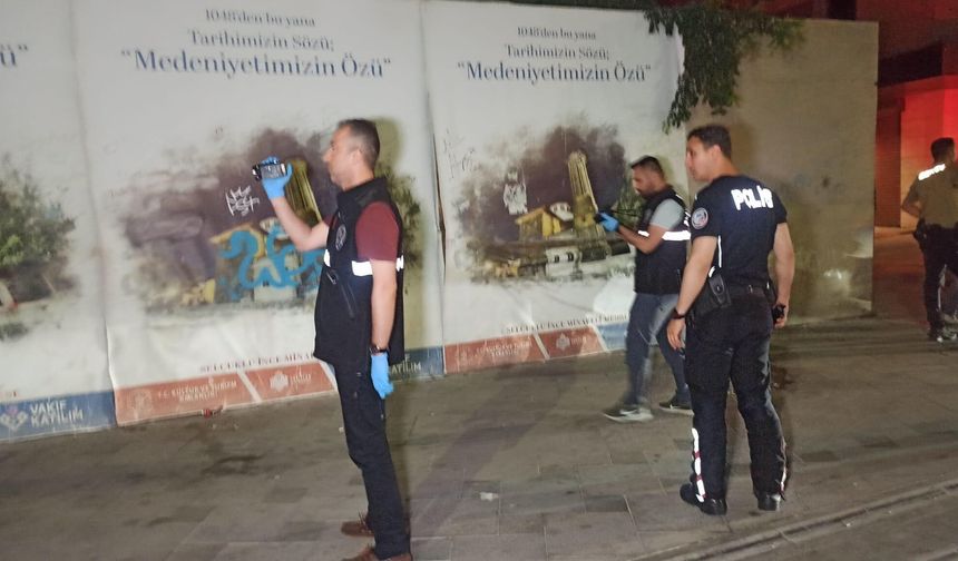 Konya bıçaklı kavga: 1 yaralı