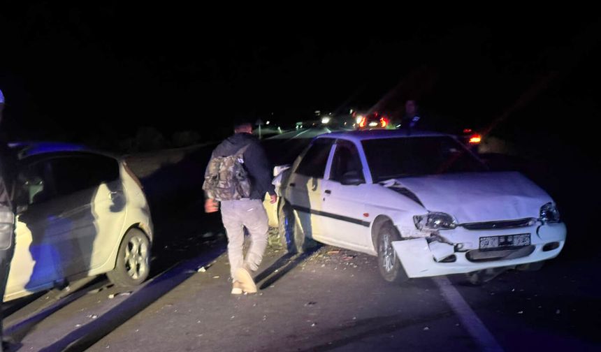 Kütahya'da koyun sürüsüne 3 araç çarptı: 3 yaralı, 6 koyun öldü
