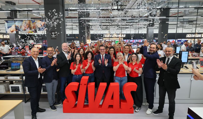 MediaMarkt Türkiye yeni mağazasını Sivas'ta açtı
