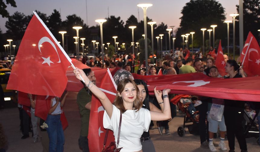 Sivas'ta '15 Temmuz' yürüyüşü