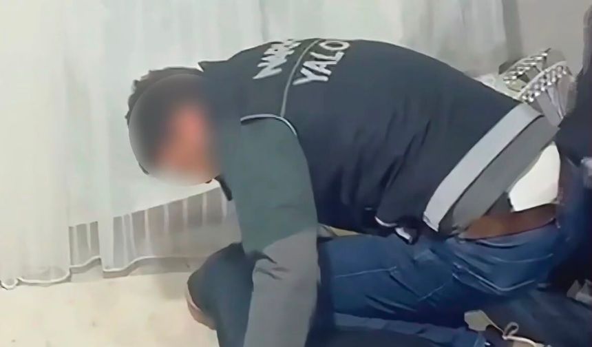 Yalova'da uyuşturucu operasyonunda 1'i kırmızı bültenle aranan 3 şüpheli yakalandı