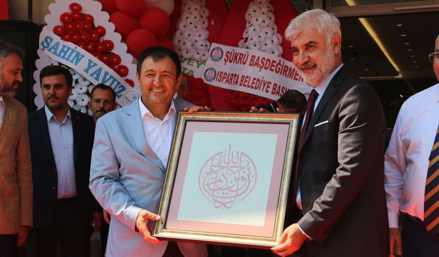 Albayrak Finans, Isparta şubesini hizmete açtı