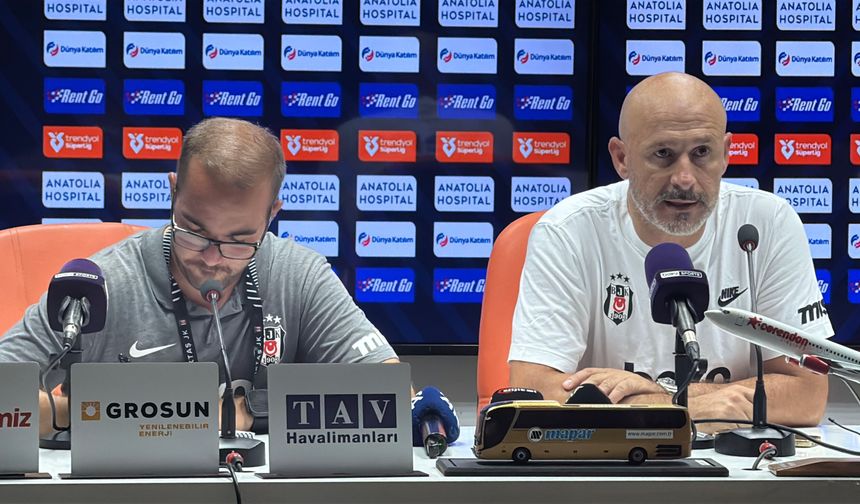 Corendon Alanyaspor - Beşiktaş maçının ardından