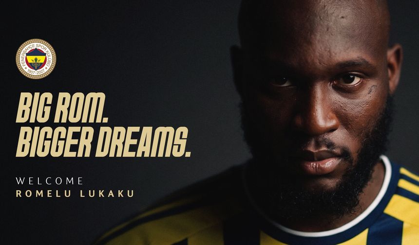 Fenerbahçe, Romelu Lukaku'nun transferini duyurdu