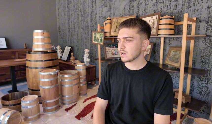 'Fıçıçıcılık' mesleğini dededen toruna 5 kuşaktır yaşatıyorlar