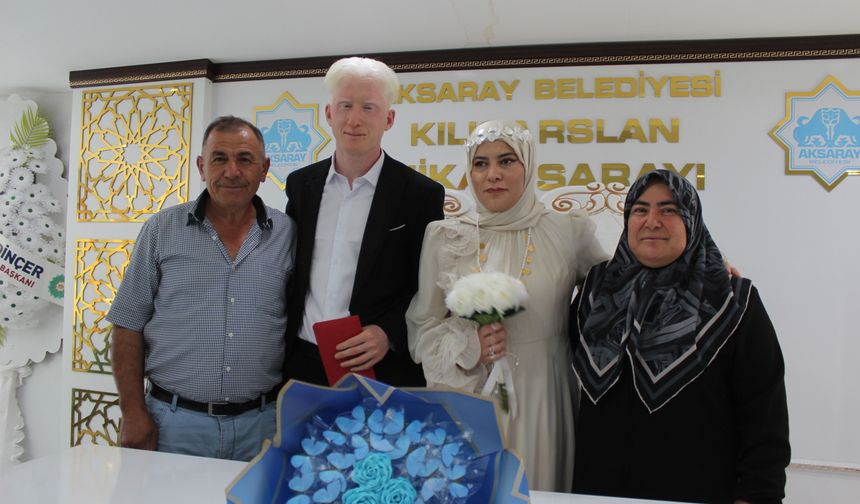 Golbol oynarken tanışan görme engelli çiftin arkadaşlıkları, evlilikle taçlandı