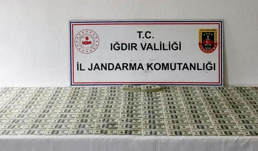 Iğdır'da 524 adet sahte 100 dolarlık banknot ele geçirildi