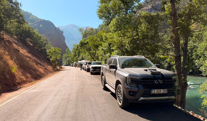 Munzur Vadisi Milli Parkı'ndaki yangın kontrol altına alındı