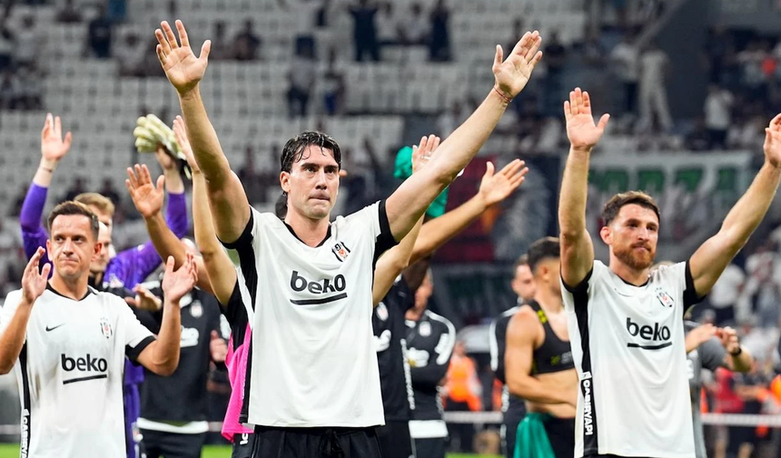Beşiktaş UEFA Avrupa Ligi ilk maçında Zalgiris'i ezdi