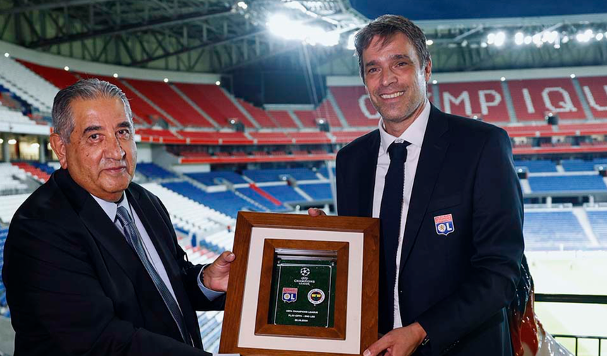 Fransız ekibi Lyon, Fenerbahçe yöneticilerini ağırladı