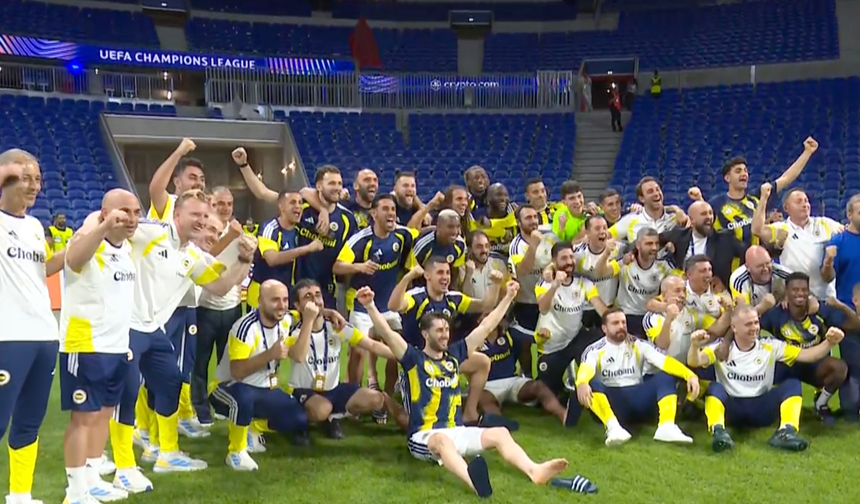 FENERBAHÇE’DE TARİHİ ZAFER SONRASI BÜYÜK COŞKU