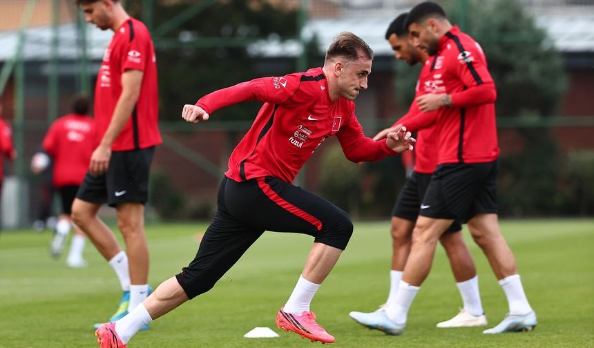 A Milli Futbol Takımı, İtalya maçı hazırlıklarına başladı