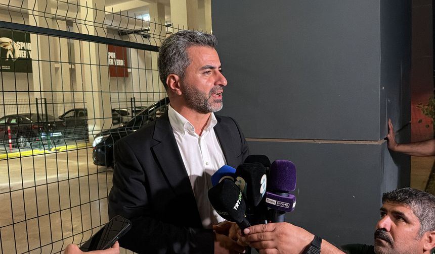 Amed Sportif Faaliyetler Başkanı Eren: Hakemler, rakibimizin gol atması için tutum ortaya koydu