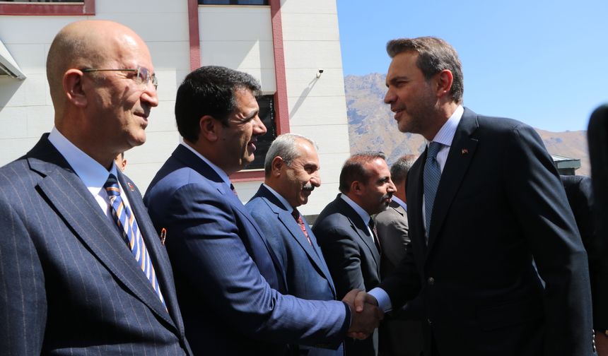 Bakan Bayraktar: Hakkari madencilik alanında önemli bir merkez haline gelecek
