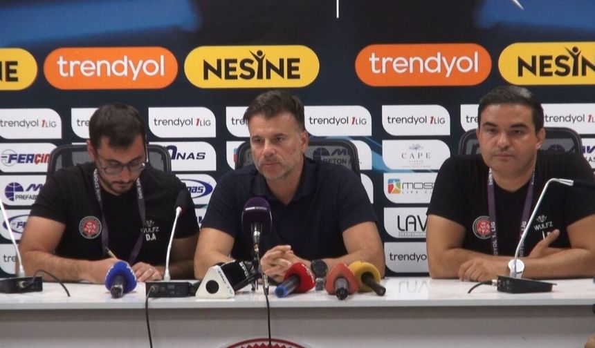 Batman Petrolspor - Fatih Karagümrük maçının ardından