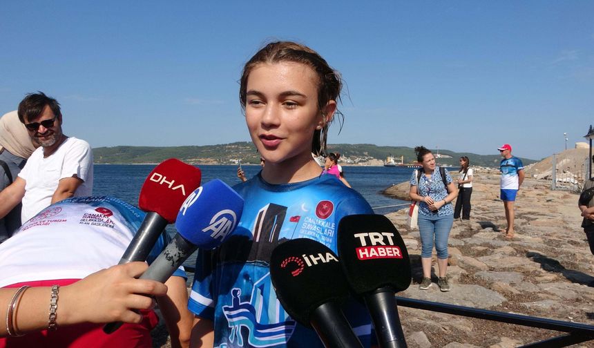 Çanakkale'de 'Tarihe Saygı Anı Dalışı' ve 'Yelken Sürüşü' deneyimi