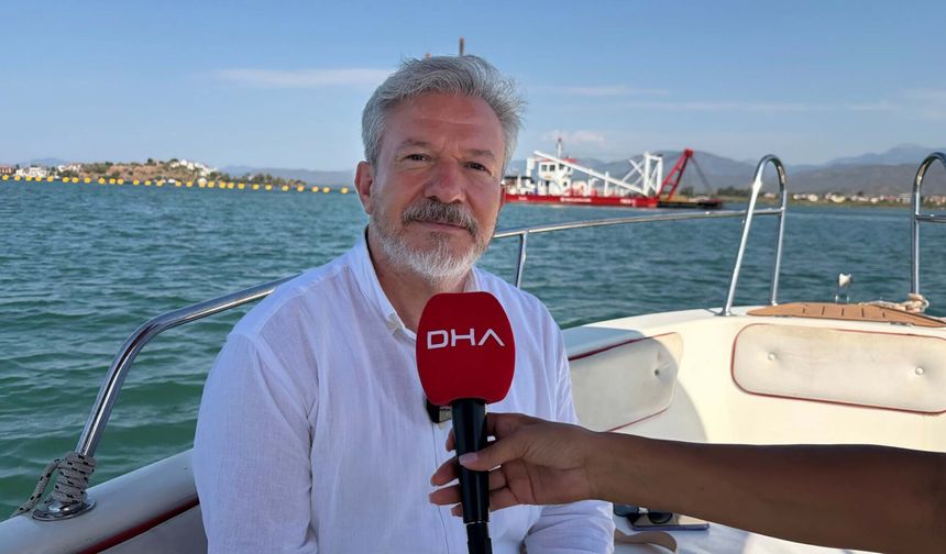 Fethiye Körfezi'nde dip çamuru temizliği için çalışma başlıyor